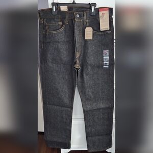 Levi's Men's Black 501 Shrink to Fit Straight Jeans Size 32 x 32 NWT